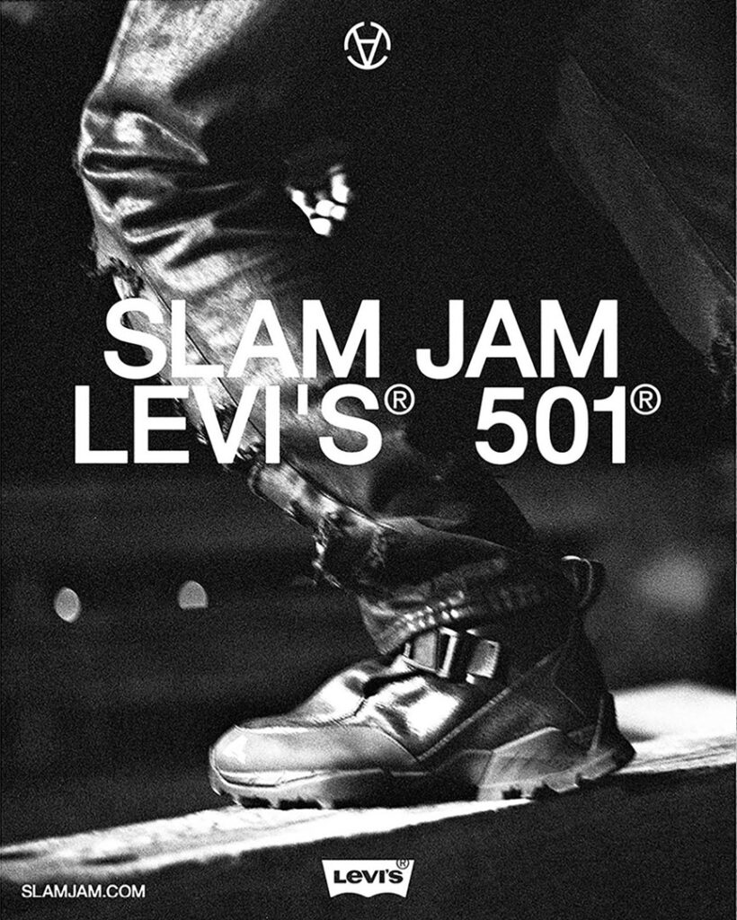 Slam Jam x Levis 501 by Remember You Were Made To Be Used