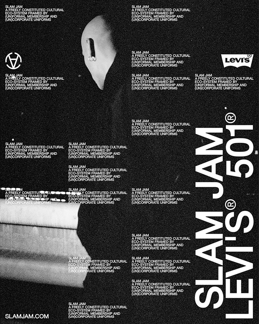 Slam Jam x Levis 501 by Remember You Were Made To Be Used — 2/3